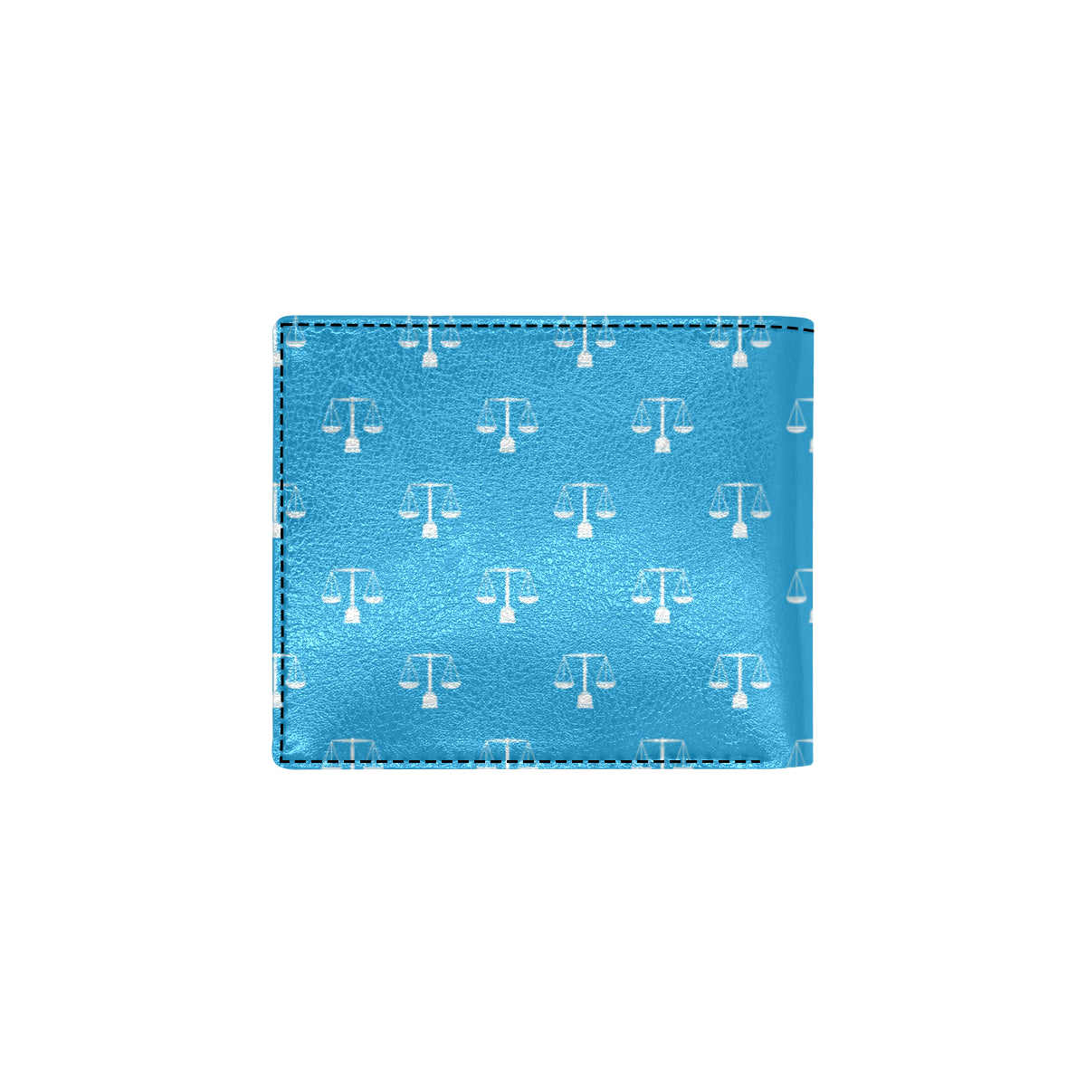 Libra Pattern Print Design 02 Men's ID Card Wallet