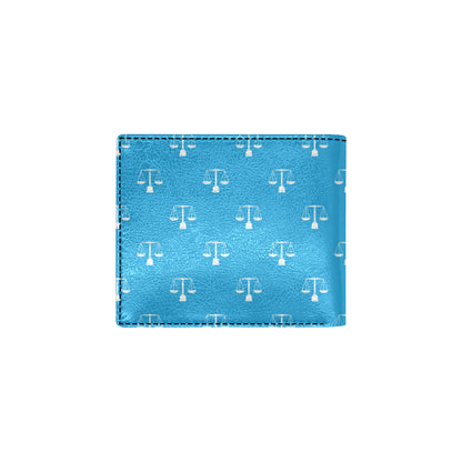 Libra Pattern Print Design 02 Men's ID Card Wallet