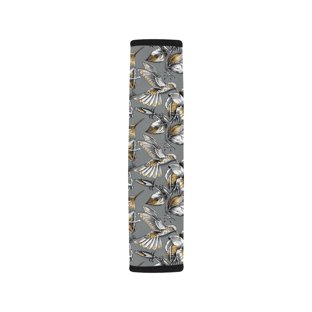 Hummingbird Pattern Print Design 02 Car Seat Belt Cover