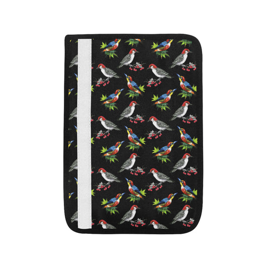 Birds Pattern Print Design 06 Car Seat Belt Cover