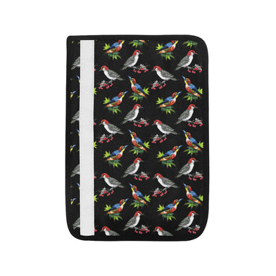 Birds Pattern Print Design 06 Car Seat Belt Cover