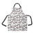 Cow Pattern Print Design 02 Apron with Pocket