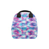 Tie Dye Blue Pink Insulated Lunch Bag