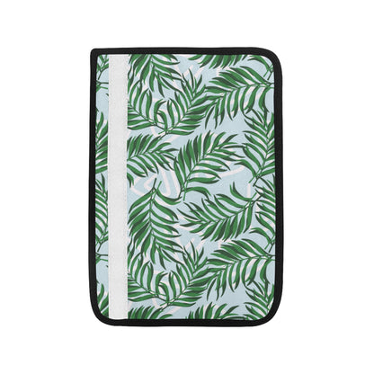 Palm Leaves Pattern Print Design PL06 Car Seat Belt Cover