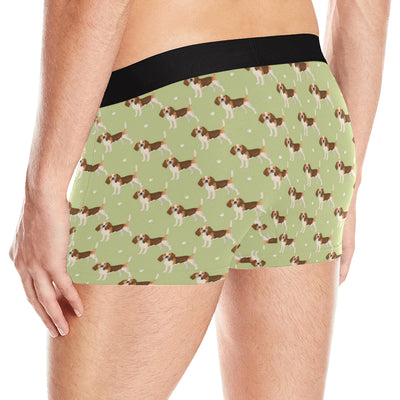 Beagle Pattern Print Design 07 Men's Boxer Briefs