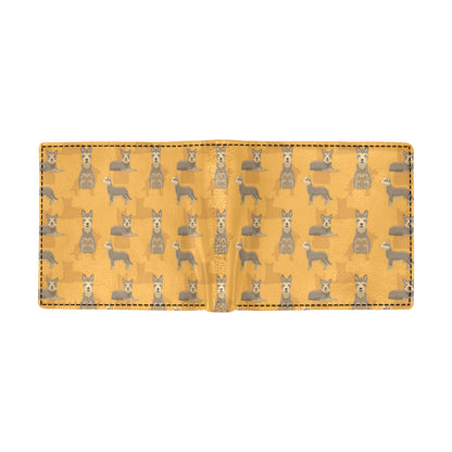 Berger Picard Pattern Print Design 01 Men's ID Card Wallet