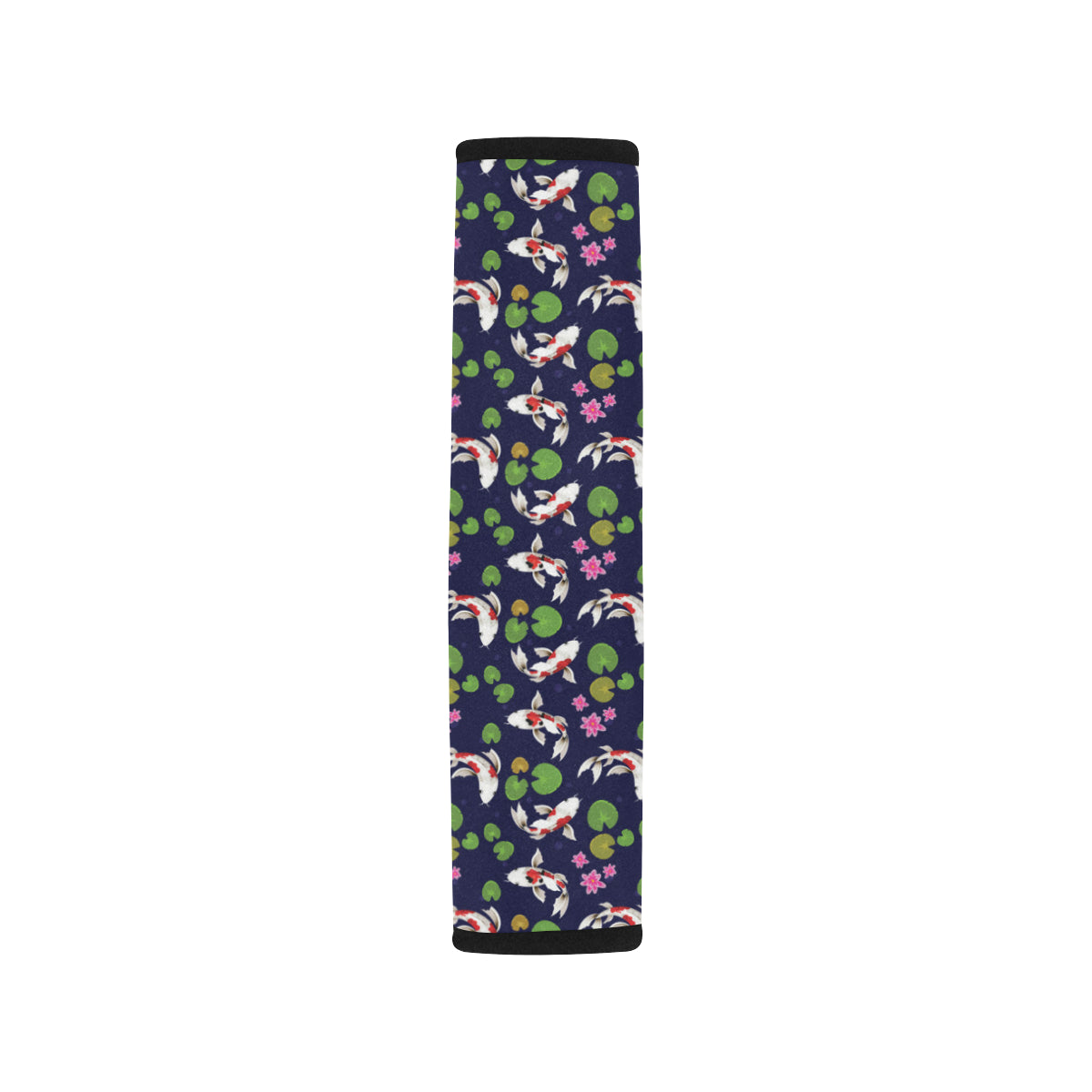 Koi Carp Pattern Design Themed Print Car Seat Belt Cover