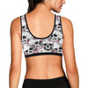 Cherry Blossom Pattern Print Design CB03 Sports Bra