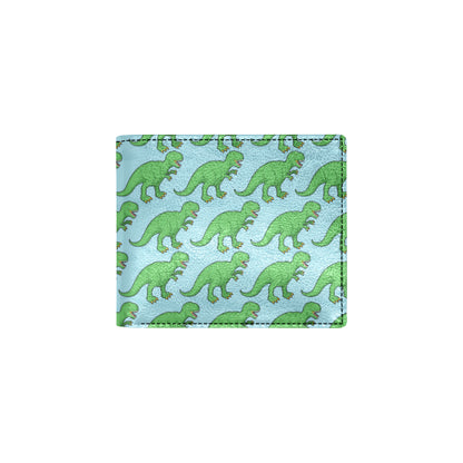 T Rex Pattern Print Design A01 Men's ID Card Wallet
