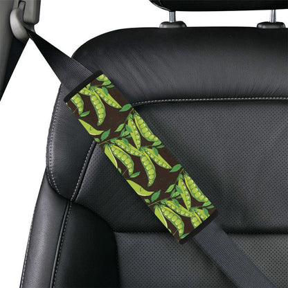 Peas Pattern Print Design A03 Car Seat Belt Cover