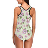 Apple blossom Pattern Print Design AB05 Women Swimsuit