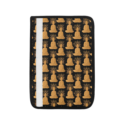 Buddha Pattern Print Design 01 Car Seat Belt Cover