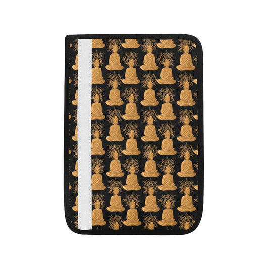 Buddha Pattern Print Design 01 Car Seat Belt Cover