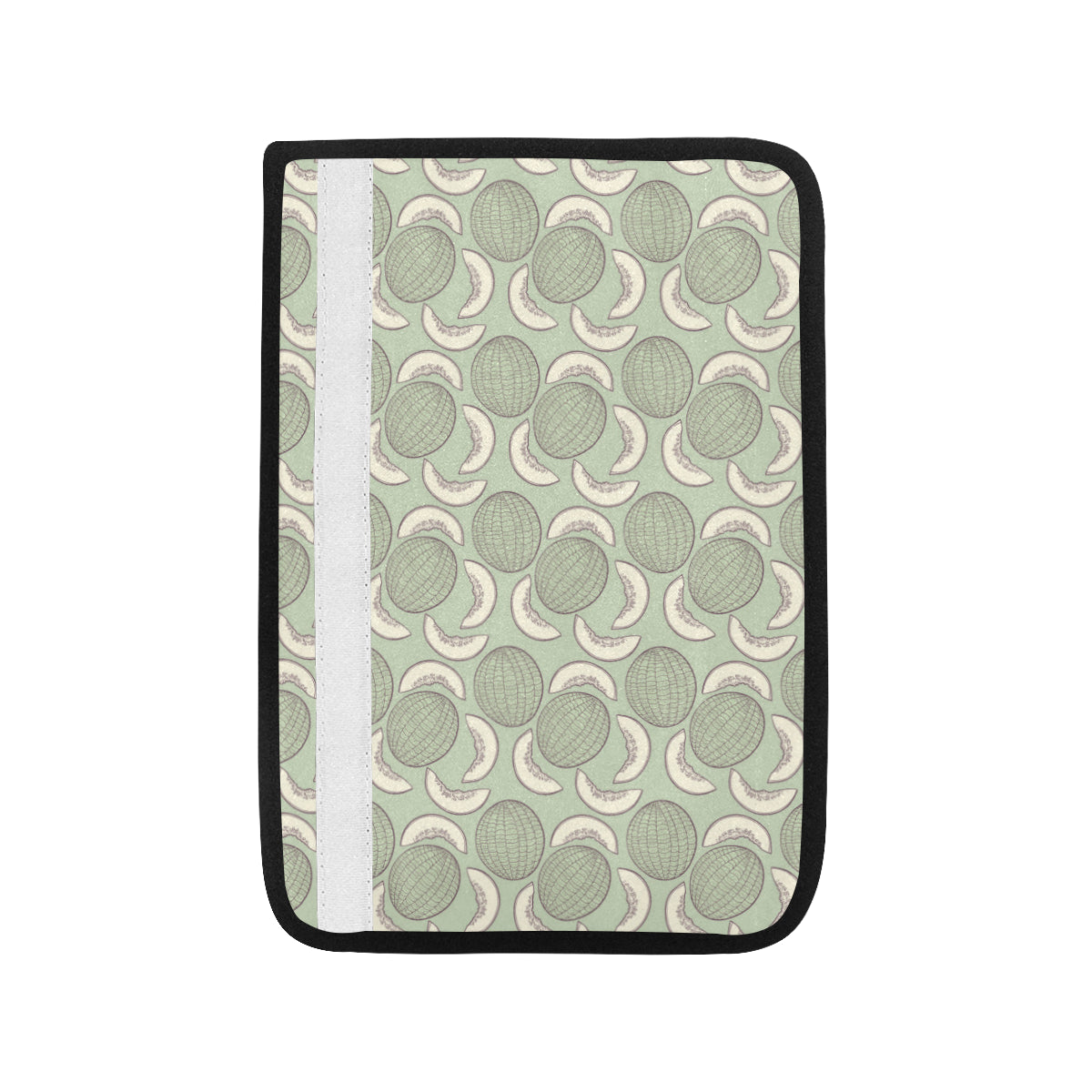 Cantaloupe Pattern Print Design 01 Car Seat Belt Cover