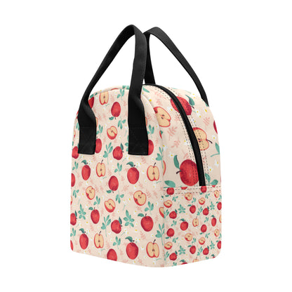 Apple Pattern Print Design AP06 Insulated Lunch Bag