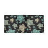 Sea Turtle Stamp Pattern Men's ID Card Wallet