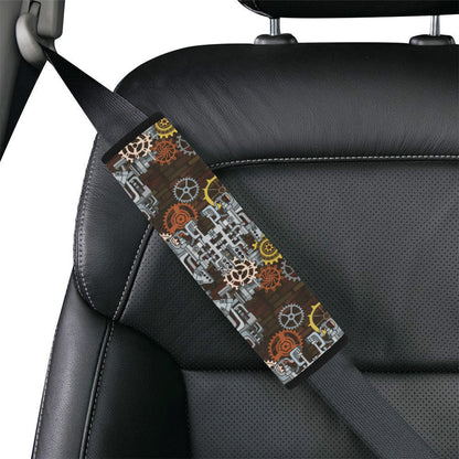 Mechanic Pattern Print Design 04 Car Seat Belt Cover