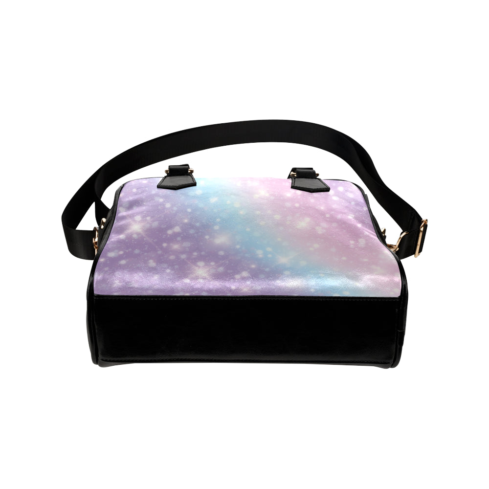 Cosmic Pastel Pattern Print Design 02 Shoulder Handbag