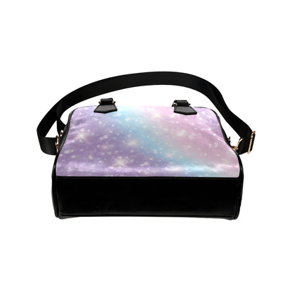 Cosmic Pastel Pattern Print Design 02 Shoulder Handbag