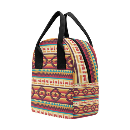 Tribal Aztec Vintage Insulated Lunch Bag