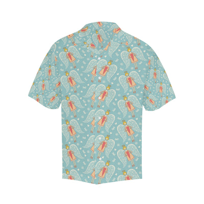 Angel Pattern Print Design 01 Men's Hawaiian Shirt