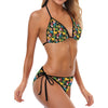 Tropical Fruits Pattern Print Design TF04 Bikini