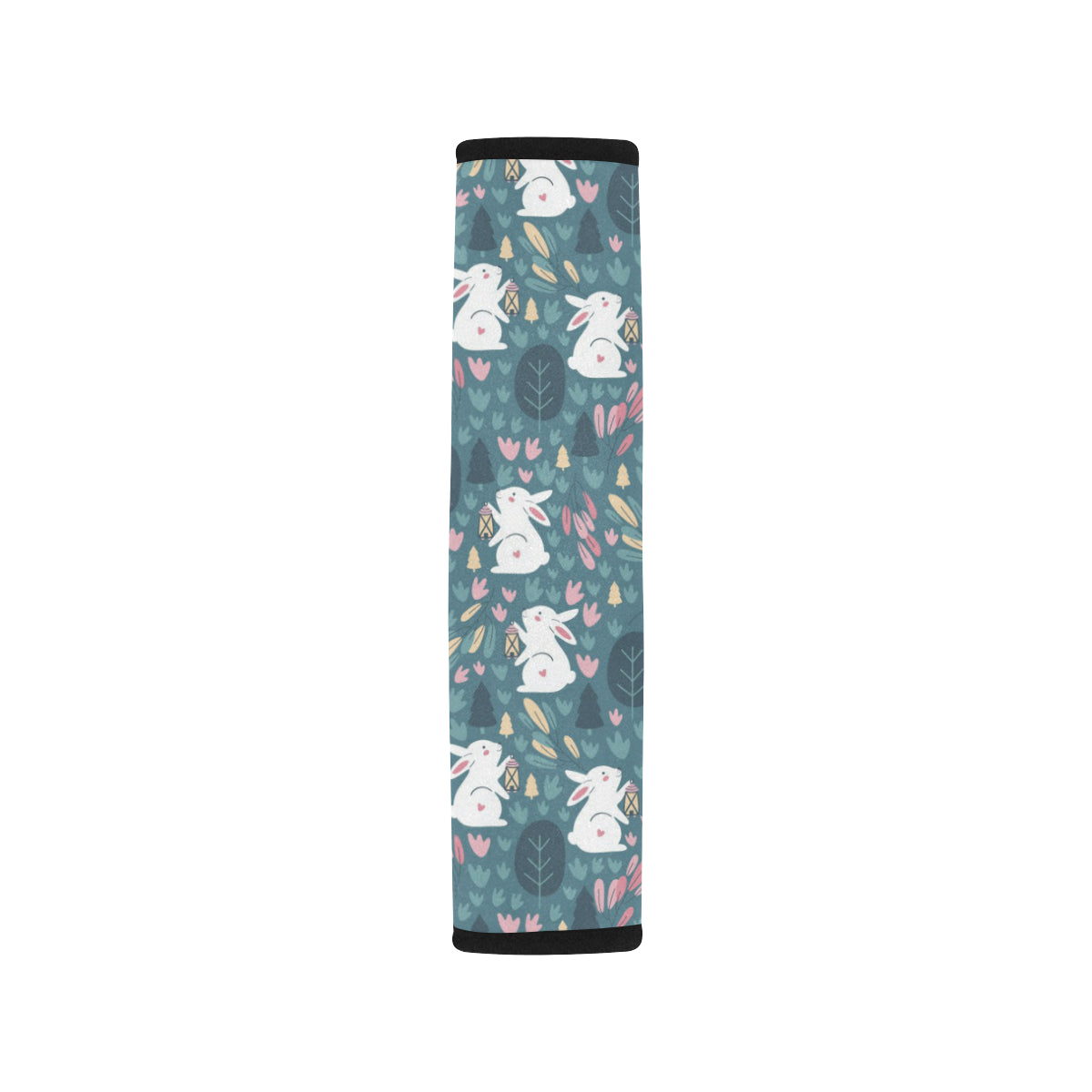 Rabbit Pattern Print Design RB013 Car Seat Belt Cover