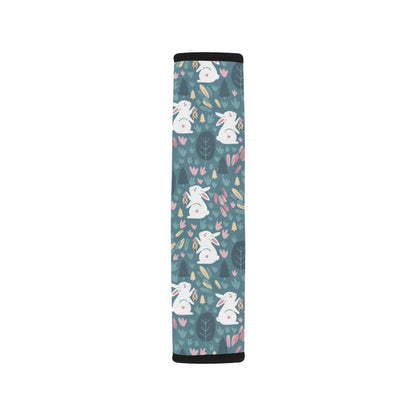 Rabbit Pattern Print Design RB013 Car Seat Belt Cover