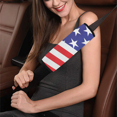 American flag Print Car Seat Belt Cover