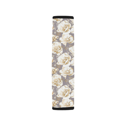 Anemone Pattern Print Design AM05 Car Seat Belt Cover