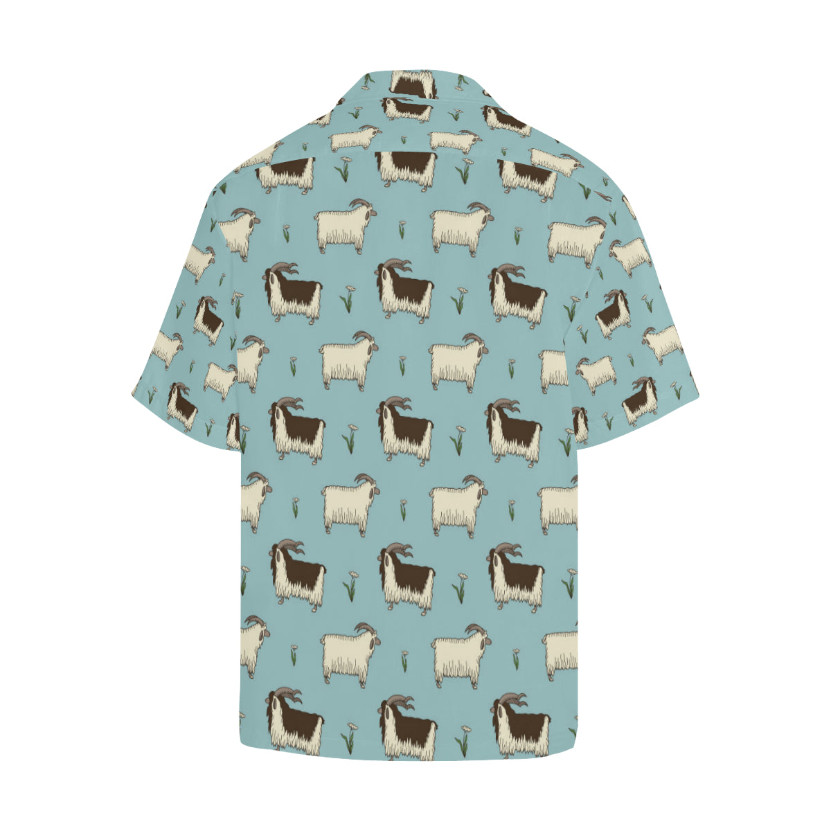 Goat Pattern Print Design 02 Men's Hawaiian Shirt