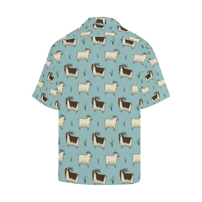 Goat Pattern Print Design 02 Men's Hawaiian Shirt