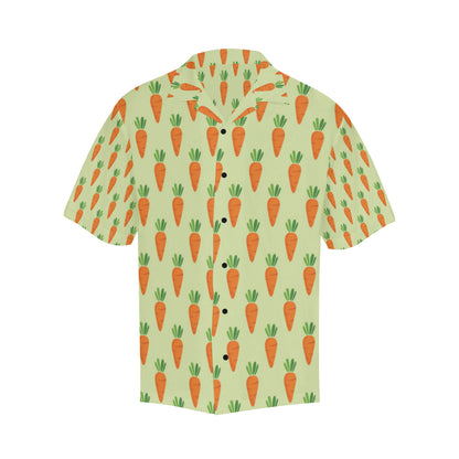 Carrot Pattern Print Design 02 Men's Hawaiian Shirt