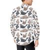 Sea Lion Pattern Print Design 02 Men's Long Sleeve Shirt