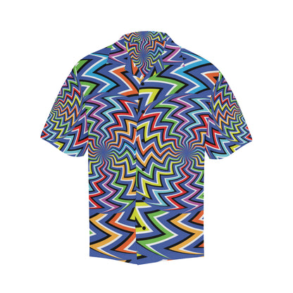 Optical illusion Pattern Print Design A02 Men's Hawaiian Shirt
