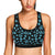 Beach Scene Pattern Print Design 03 Sports Bra