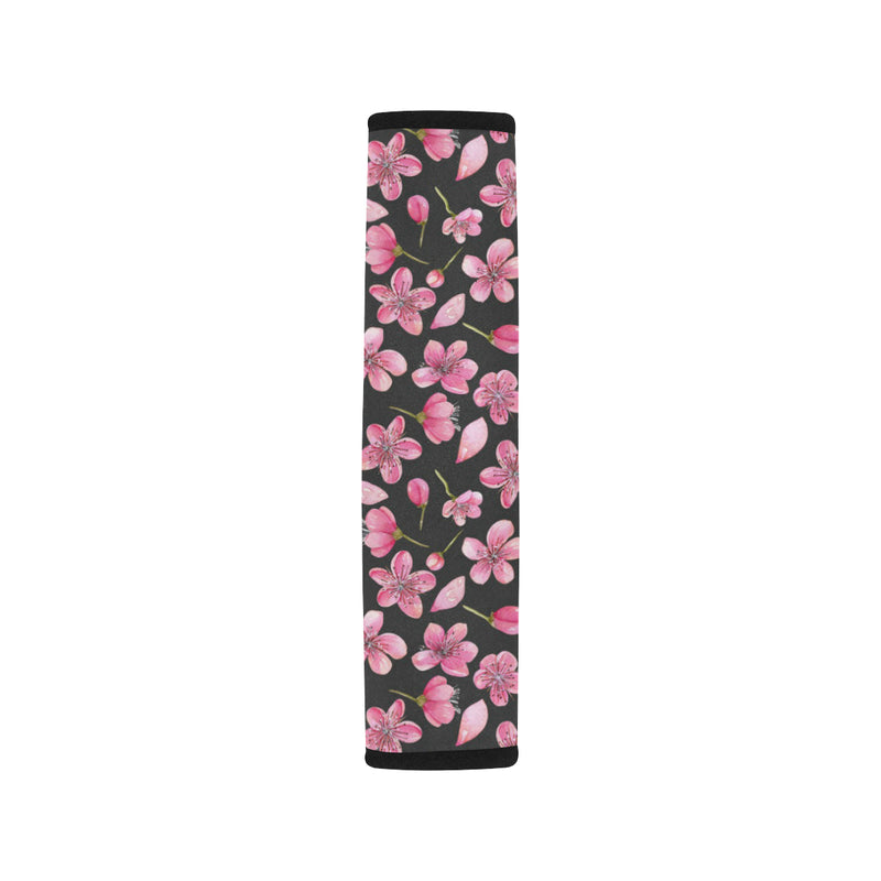 Apple blossom Pattern Print Design AB03 Car Seat Belt Cover