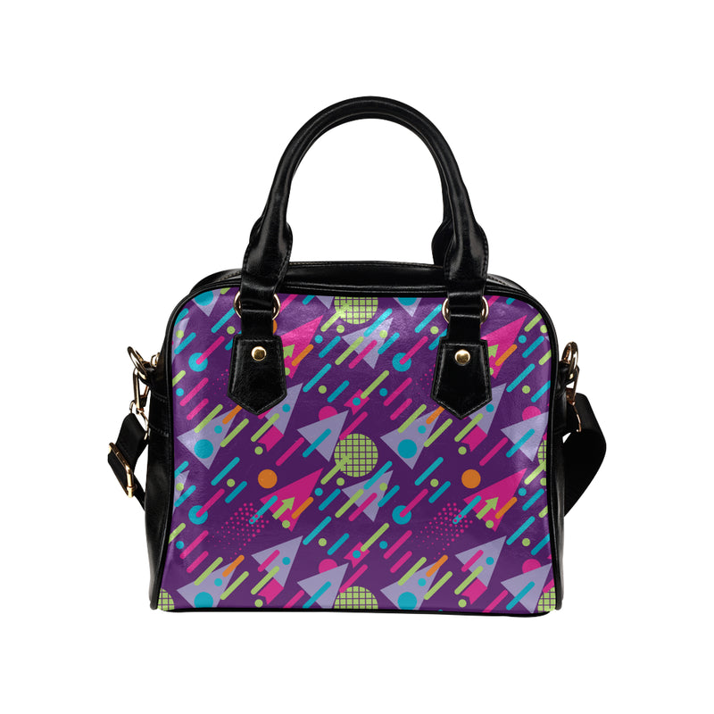 90s Pattern Print Design 4 Shoulder Handbag