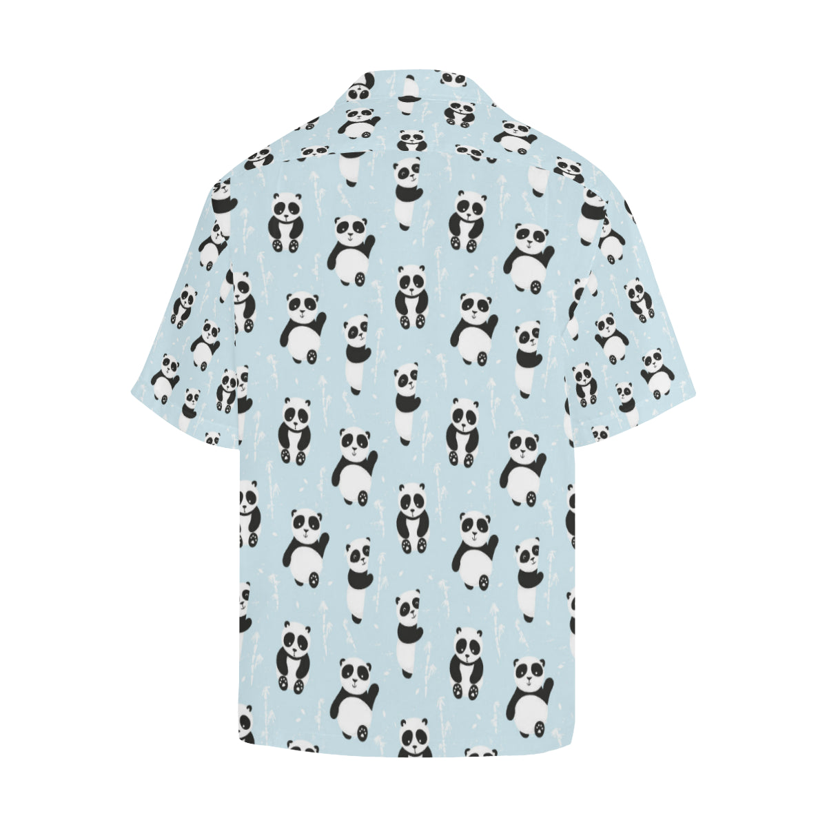 Panda Pattern Print Design A01 Men's Hawaiian Shirt