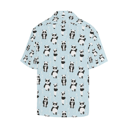 Panda Pattern Print Design A01 Men's Hawaiian Shirt