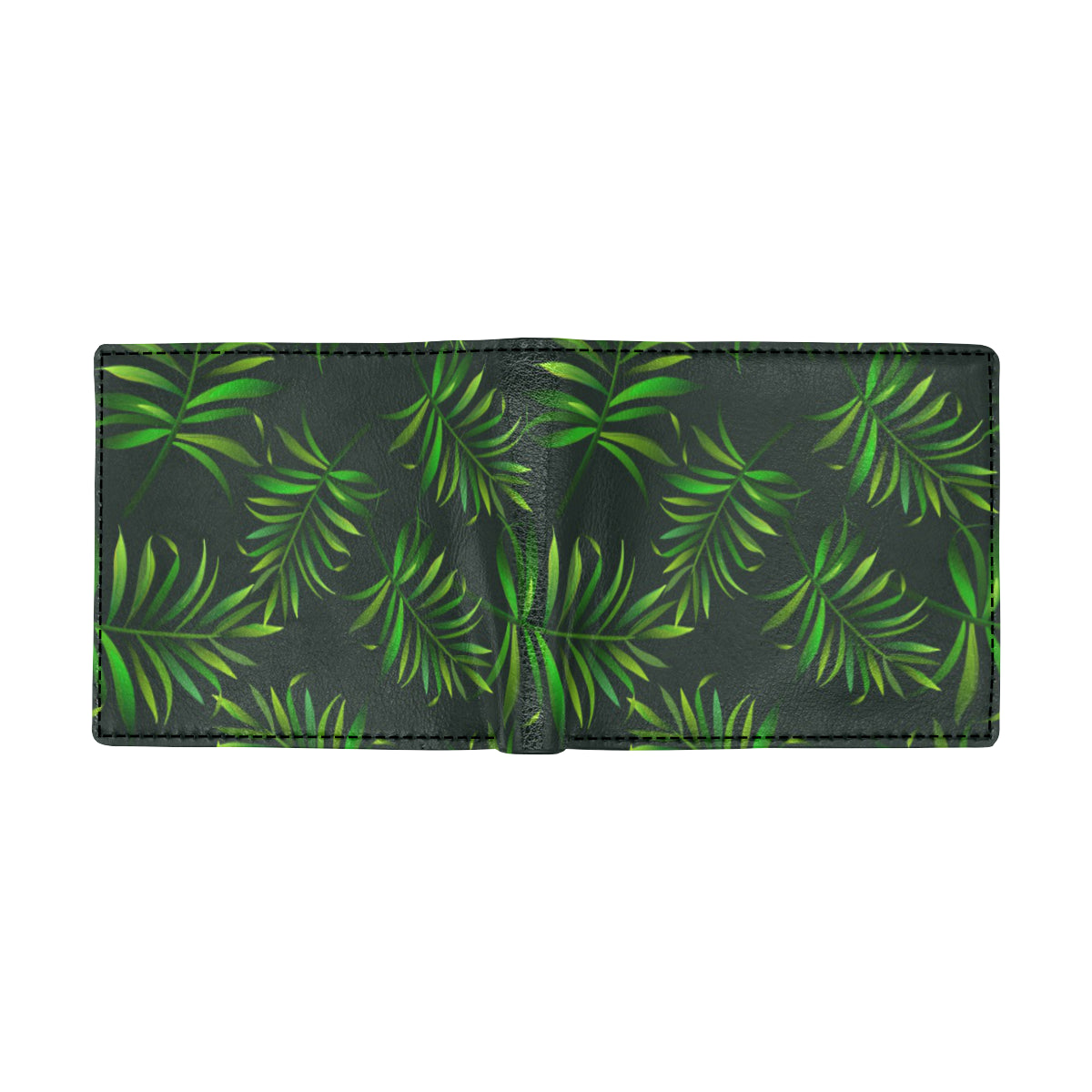 Rainforest Pattern Print Design RF03 Men's ID Card Wallet