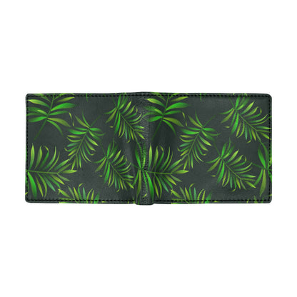 Rainforest Pattern Print Design RF03 Men's ID Card Wallet