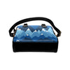 Mountain Pattern Print Design 04 Shoulder Handbag