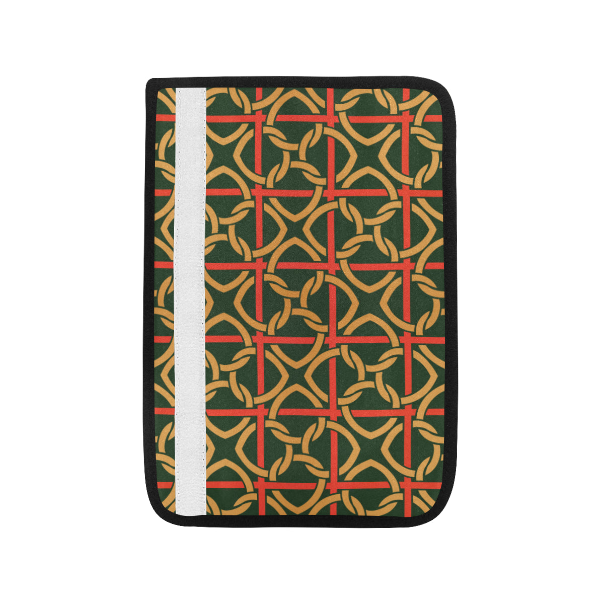 Irish Pattern Print Design 01 Car Seat Belt Cover