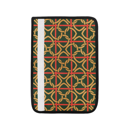 Irish Pattern Print Design 01 Car Seat Belt Cover