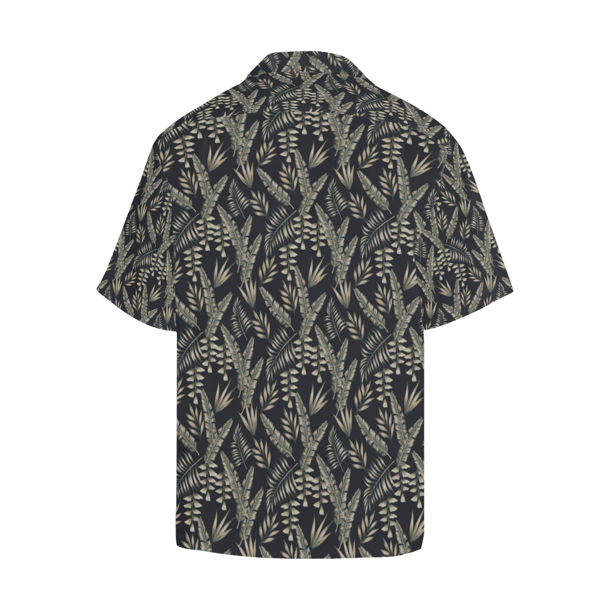 Banana Leaf Pattern Print Design 07 Men's Hawaiian Shirt