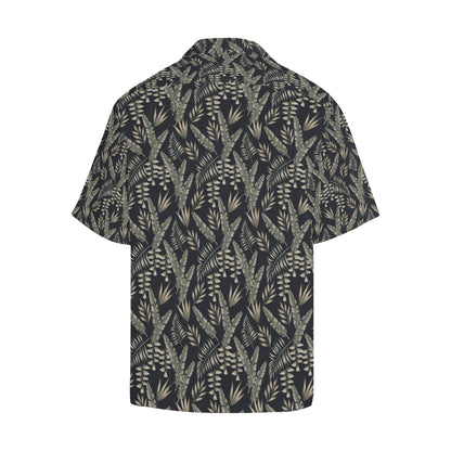 Banana Leaf Pattern Print Design 07 Men's Hawaiian Shirt