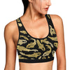 KOI Fish Pattern Print Design 03 Sports Bra