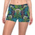 Rainforest Pattern Print Design RF01 Yoga Shorts