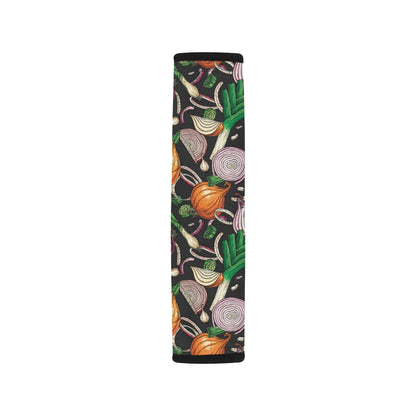Onion Pattern Print Design A03 Car Seat Belt Cover
